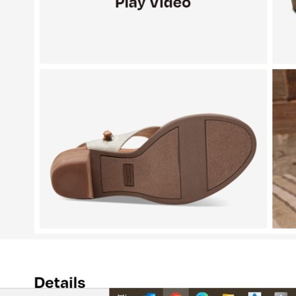 Toms Women's Shoes Majorca Cutout Size 8 - Picture 4 of 7